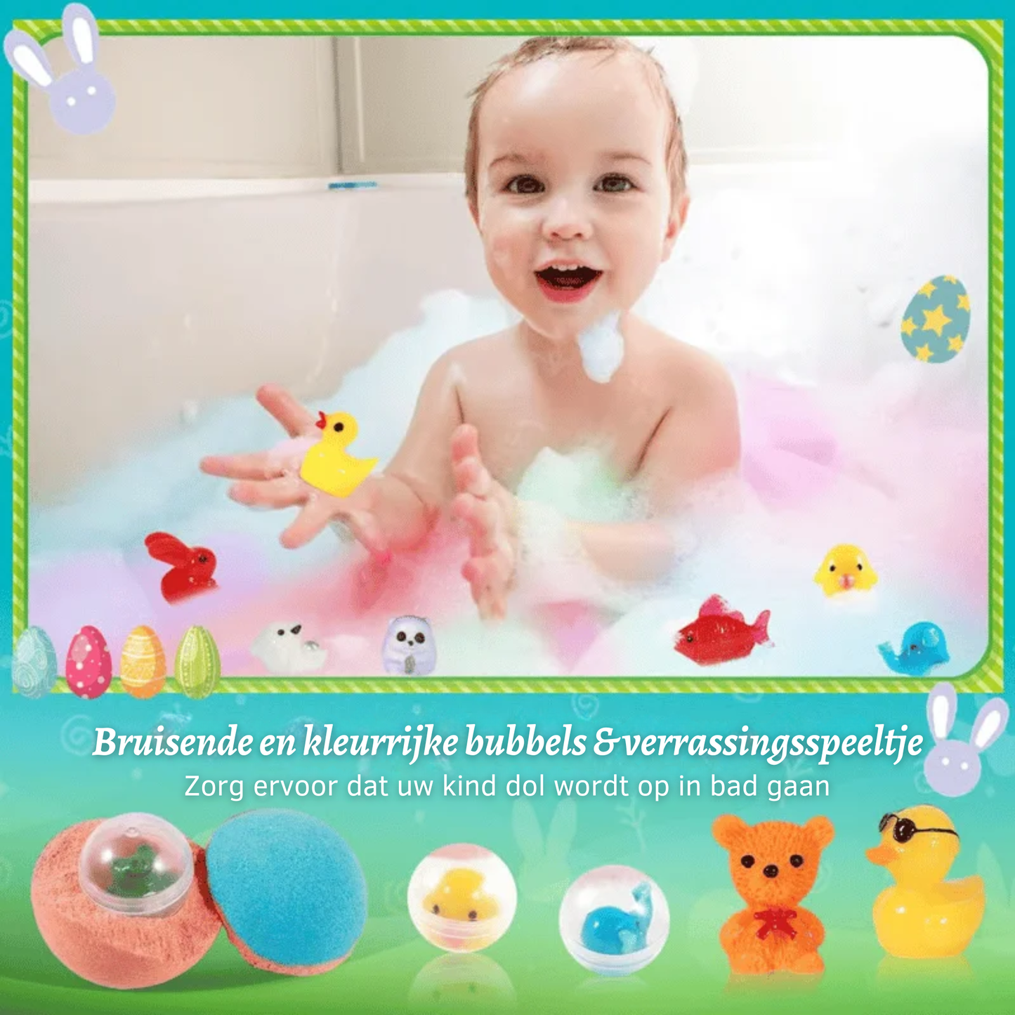 🛁 Verrassingsbadbruisballen voor kinderen
