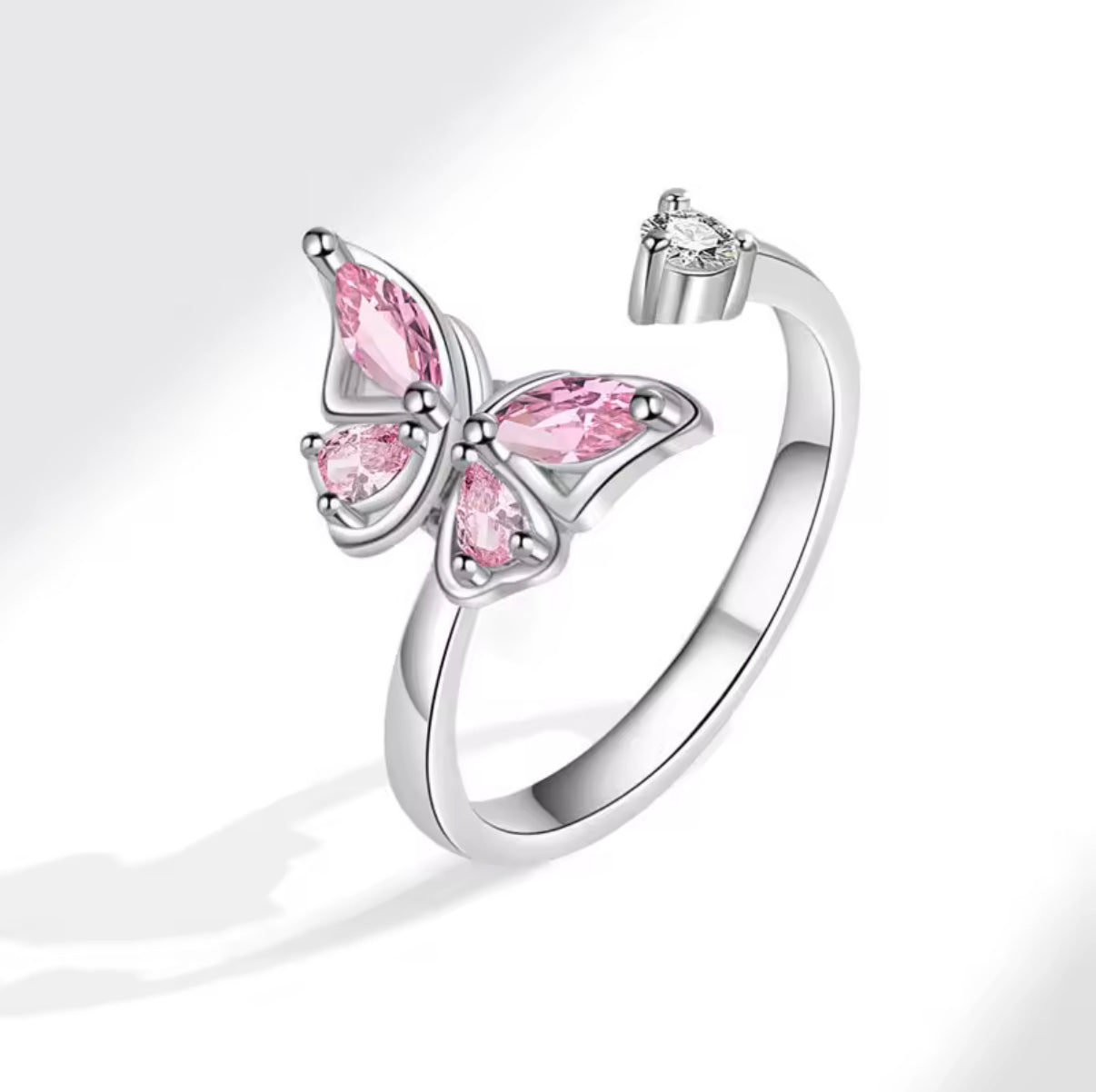 Anti-stressring met vlinders