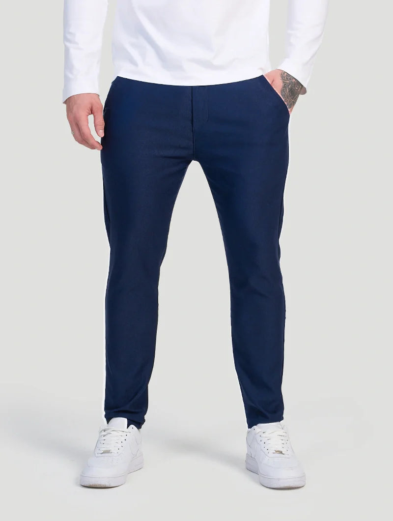 Noa stretchbroek - Blauw