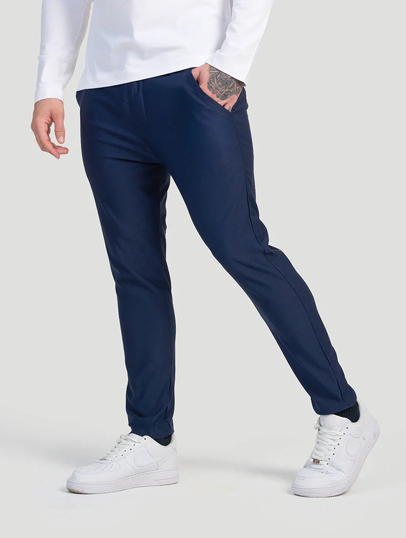 Noa stretchbroek - Blauw