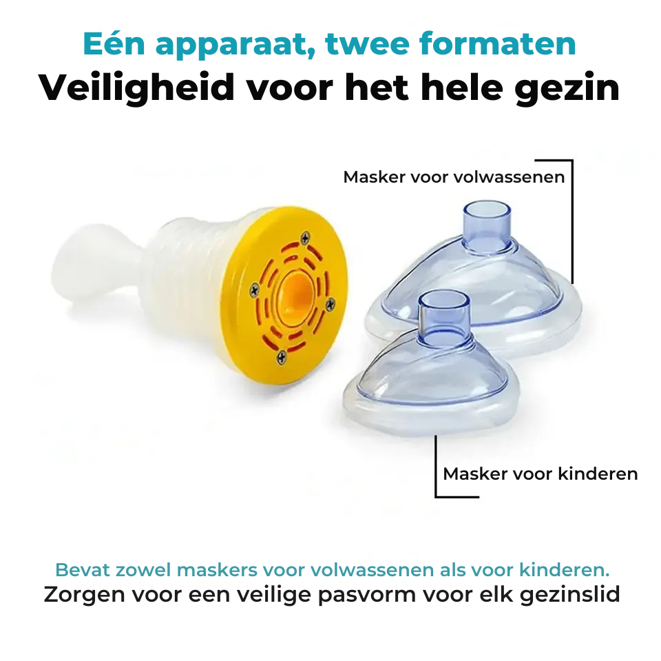 Bescherm uw gezin met Mooibelle — hulpmiddel bij verstikking