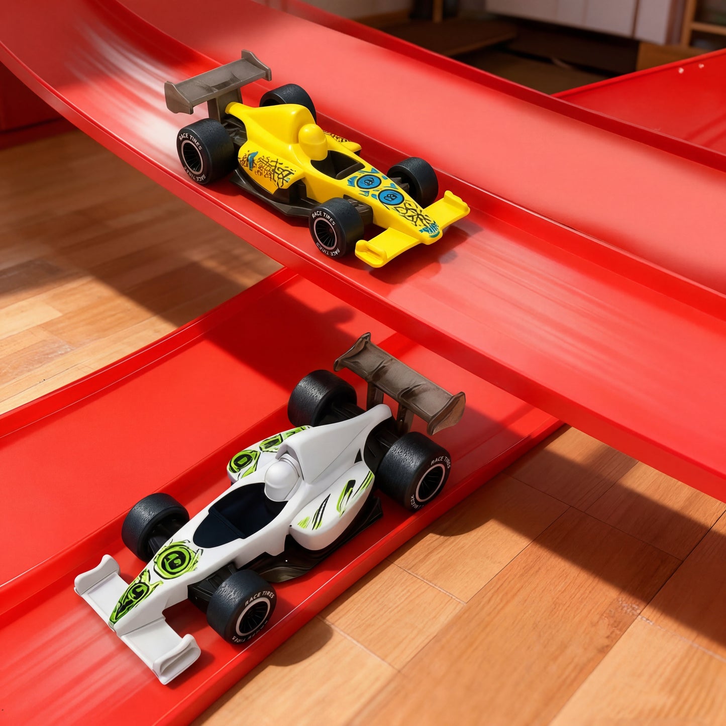 Flex 360°-racebaan met auto’s