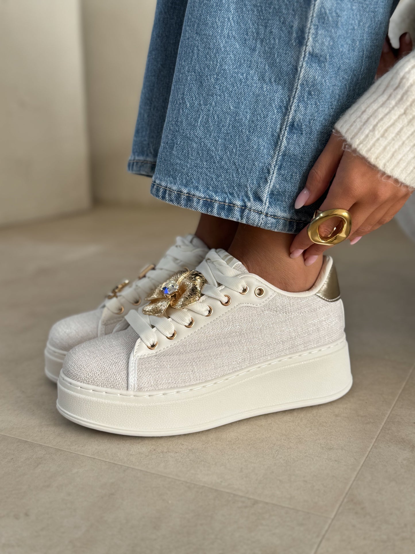 Maloria | Beige sneakers