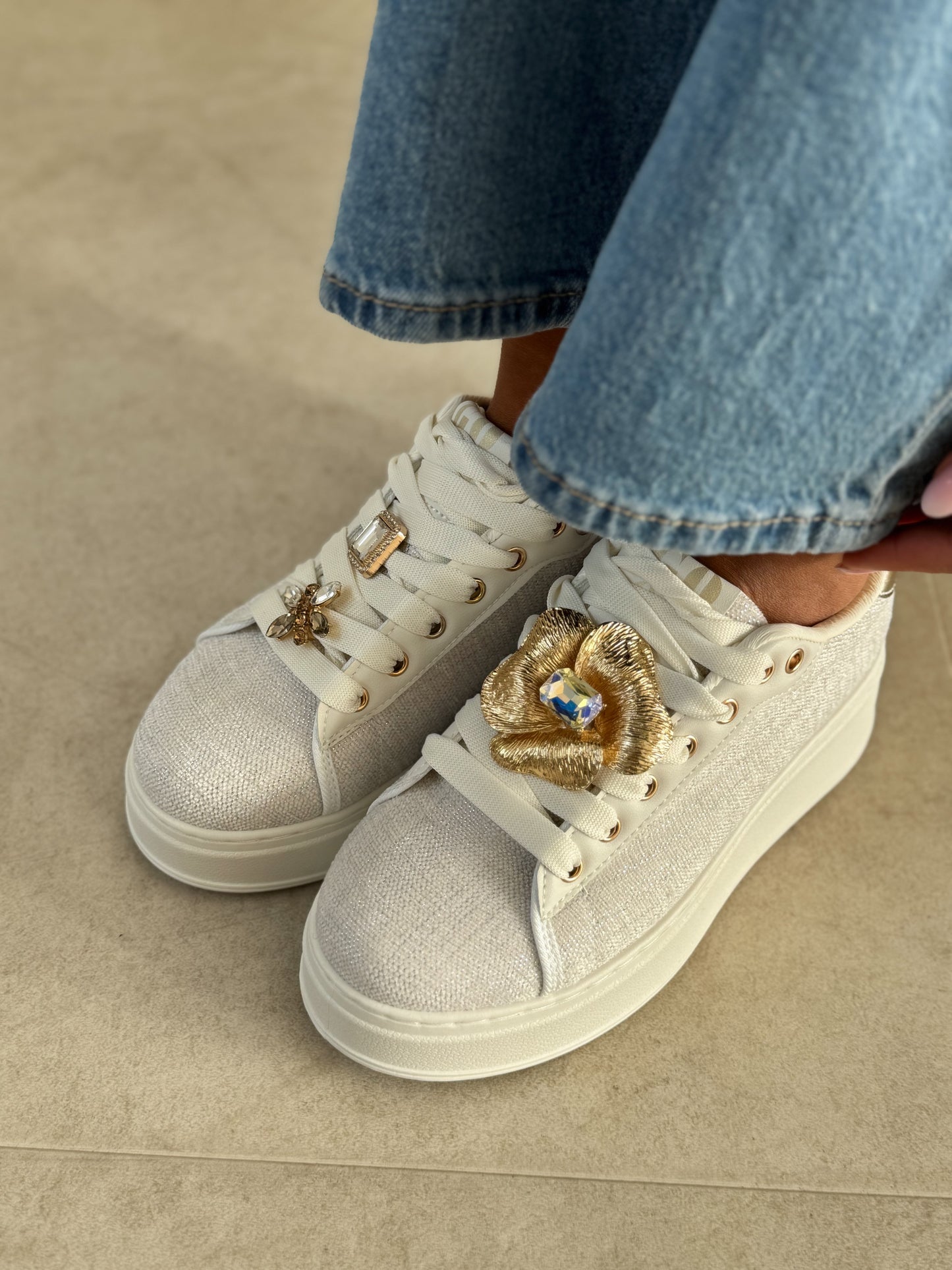 Maloria | Beige sneakers