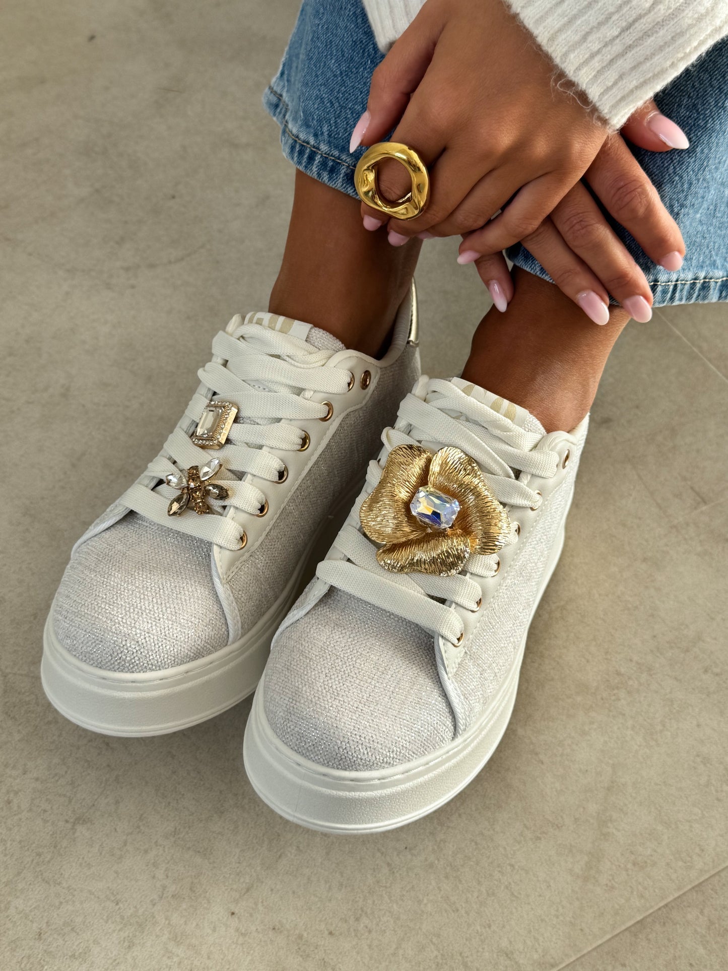 Maloria | Beige sneakers