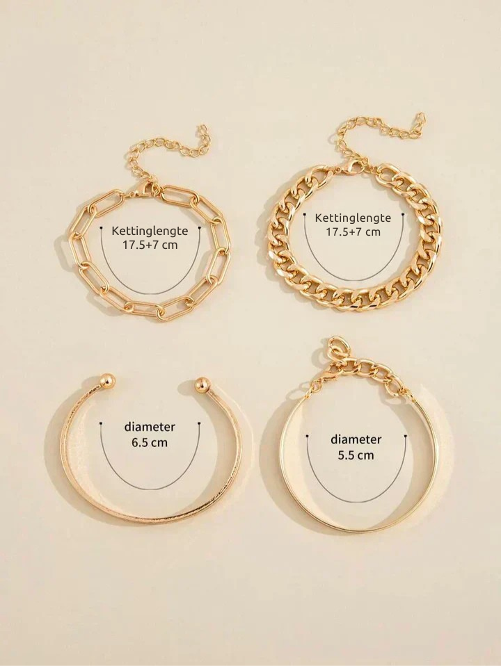 Armbandenset | Goud by Mooibelle