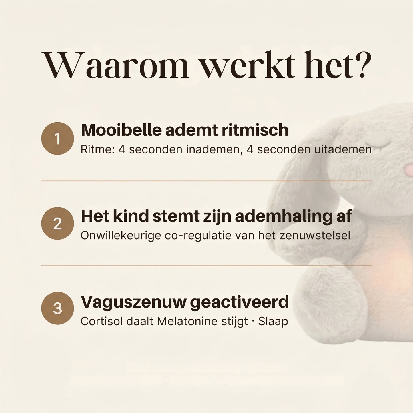 Mooibelle - Ademende knuffel