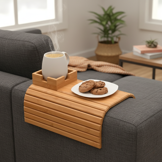 Bamboe bank bekerhouder – By Mooibelle