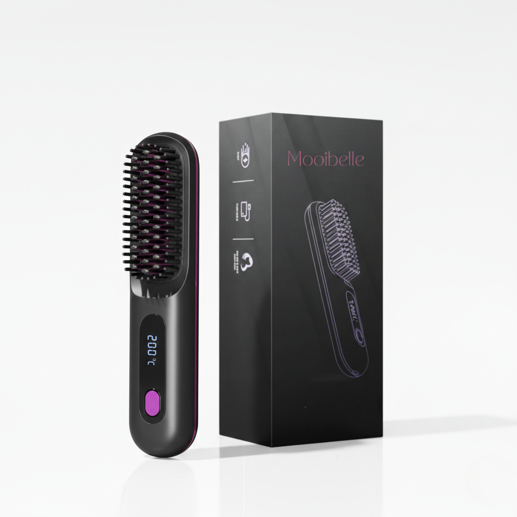 Mooibelle- Stylingborstel voor kort haar
