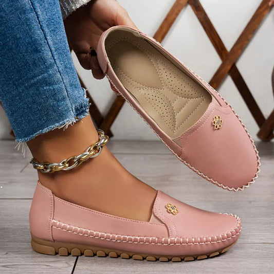 Bestseller - Laatste dag van de uitverkoop 60% KORTING Orthopedische leren schoenen, lichtgewicht, antislip, ademend voor dames