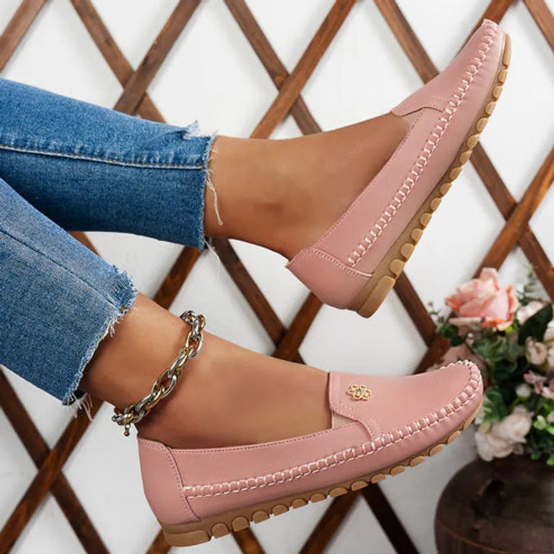 Bestseller - Laatste dag van de uitverkoop 60% KORTING Orthopedische leren schoenen, lichtgewicht, antislip, ademend voor dames