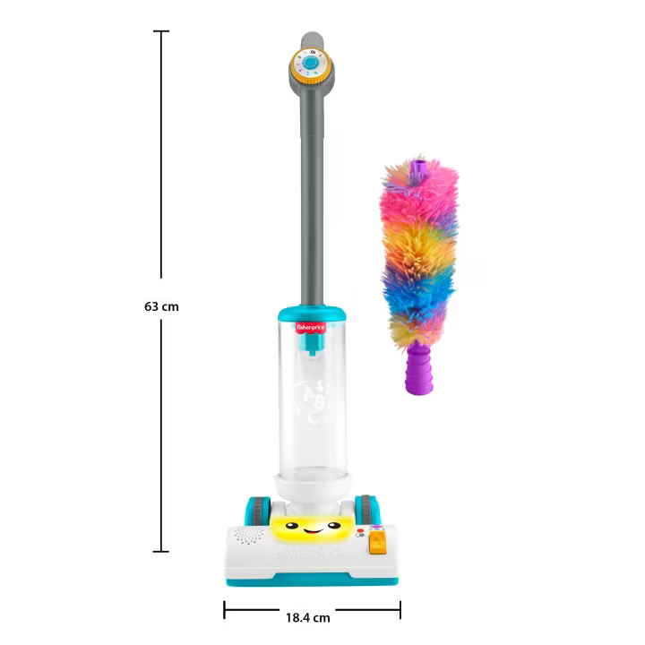 Mooibelle - Lachen & Leren 2-in-1-stofzuiger