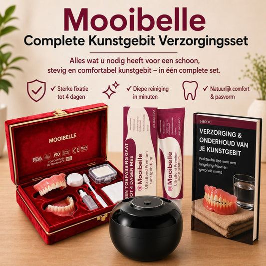 Mooibelle Complete Kunstgebit Verzorgingsset