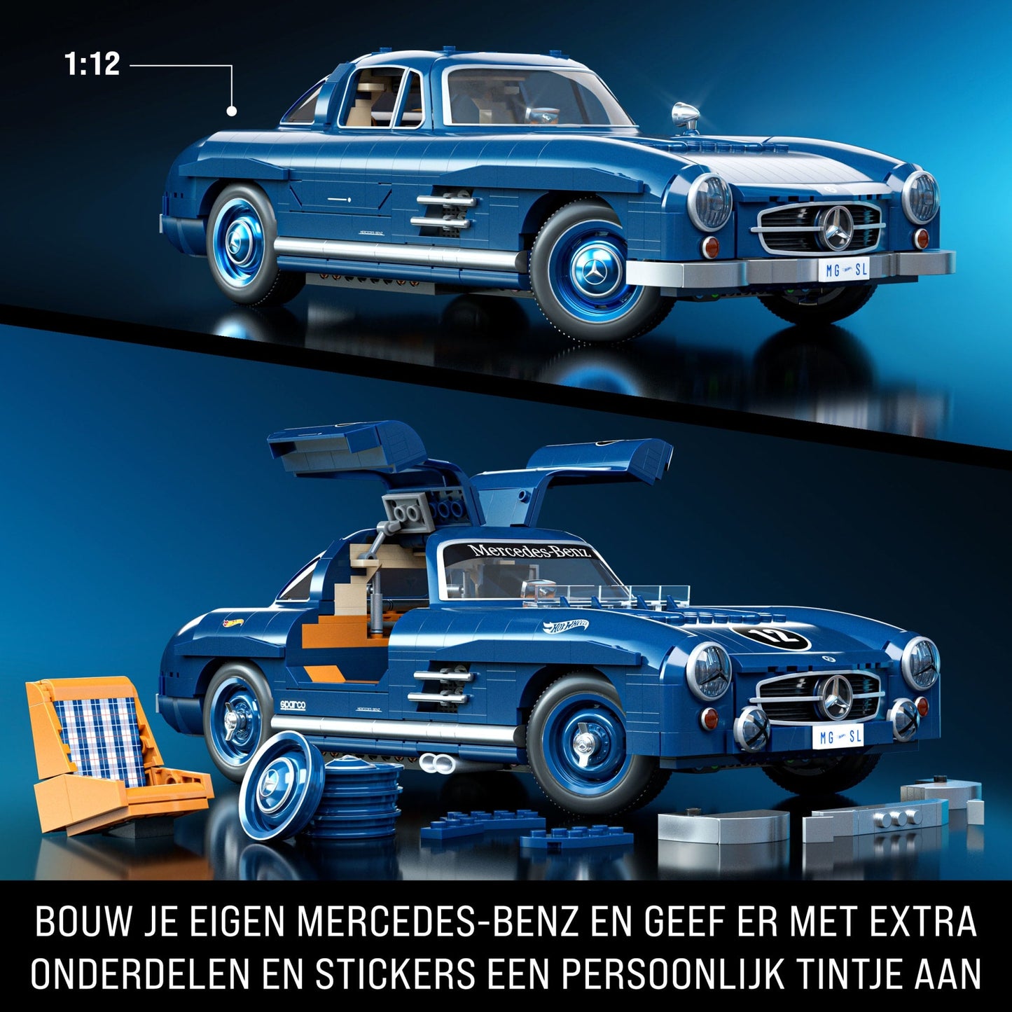 Mooibelle Hot Wheels Mercedes-Benz 300 SL