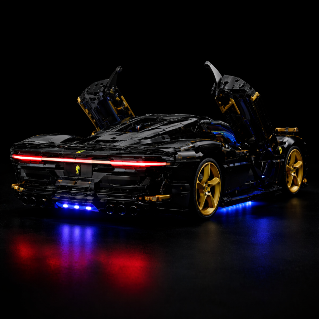 Daytona SP3 Zwart (3778 stenen)