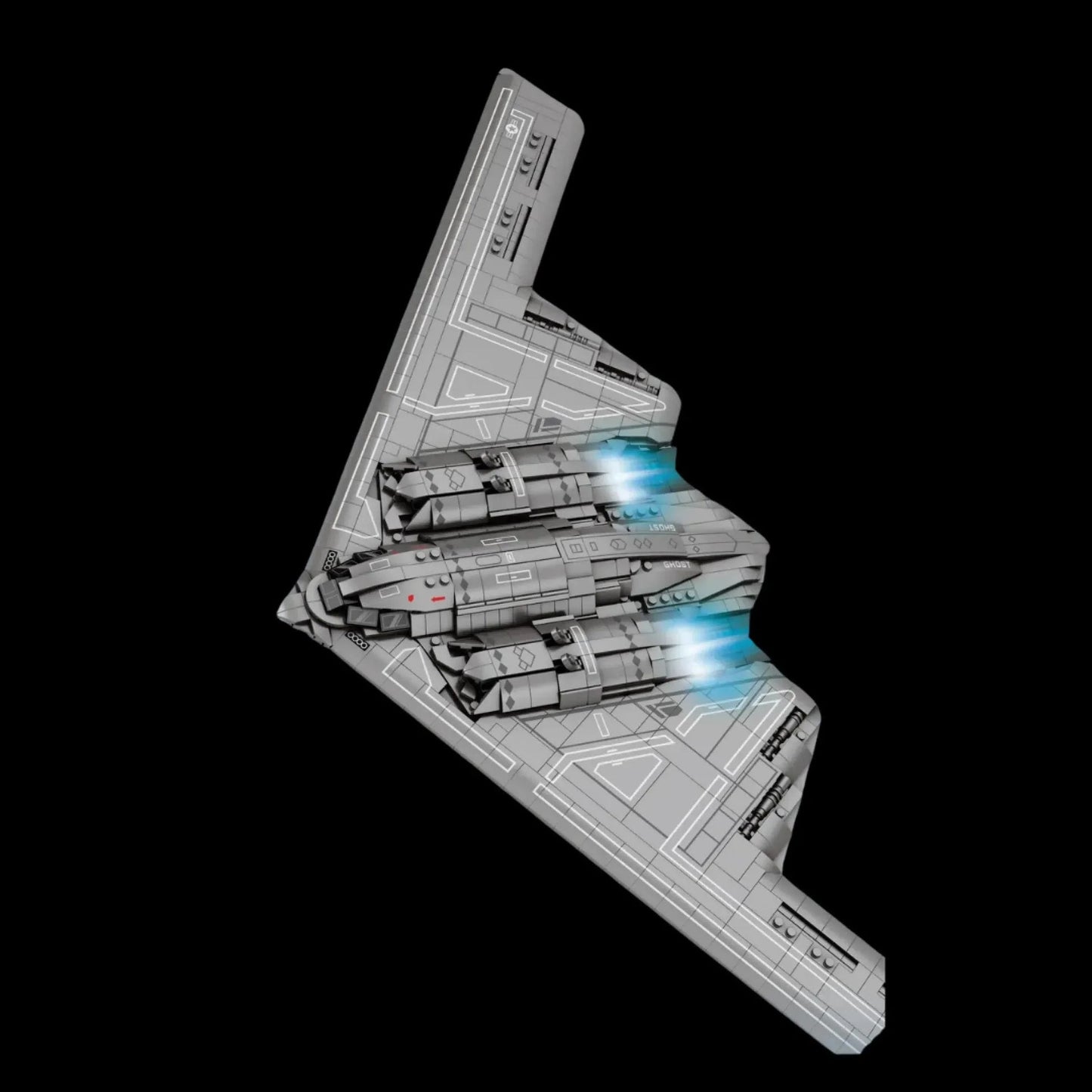 B2-stealthbommenwerper – 2063 stenen