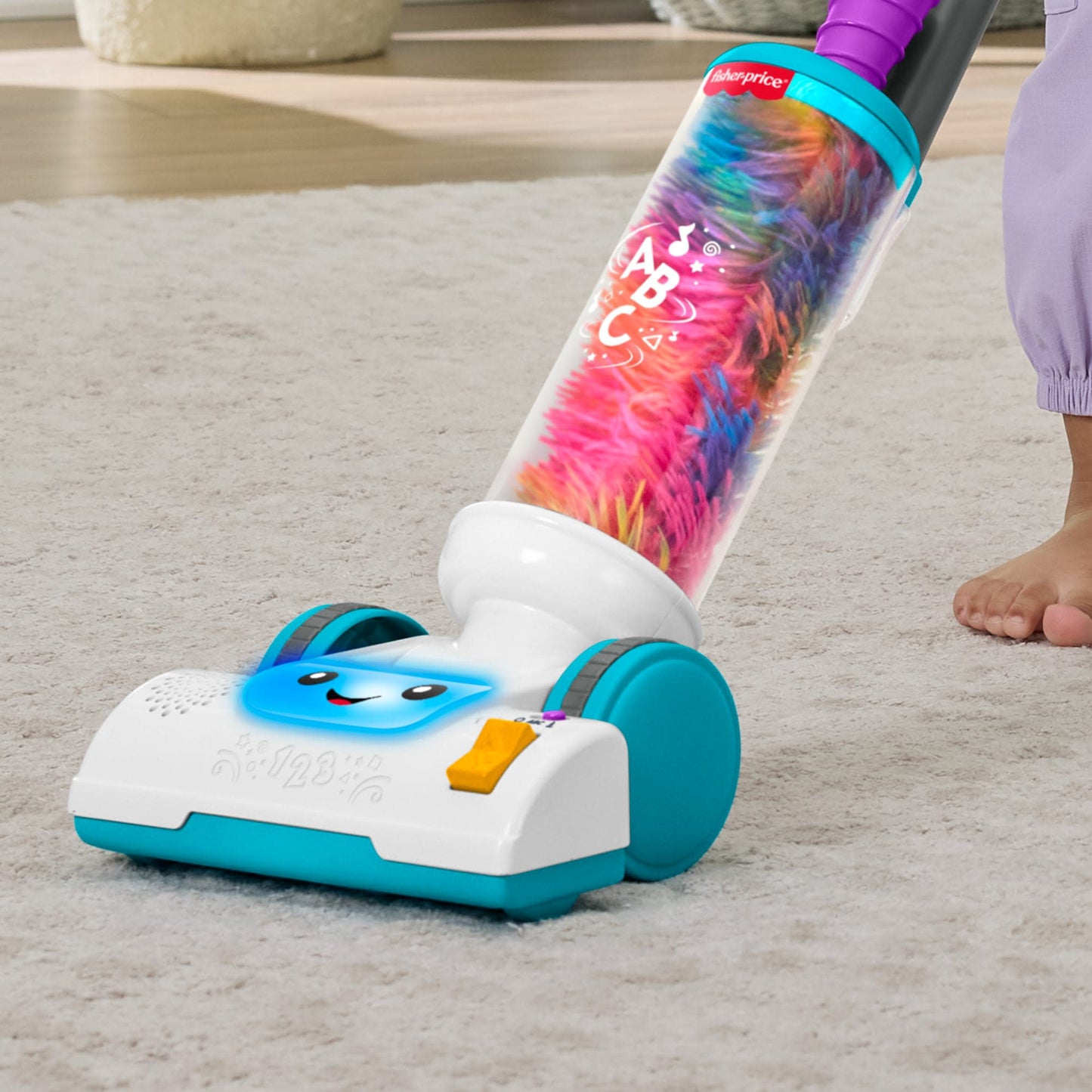 Mooibelle - Lachen & Leren 2-in-1-stofzuiger