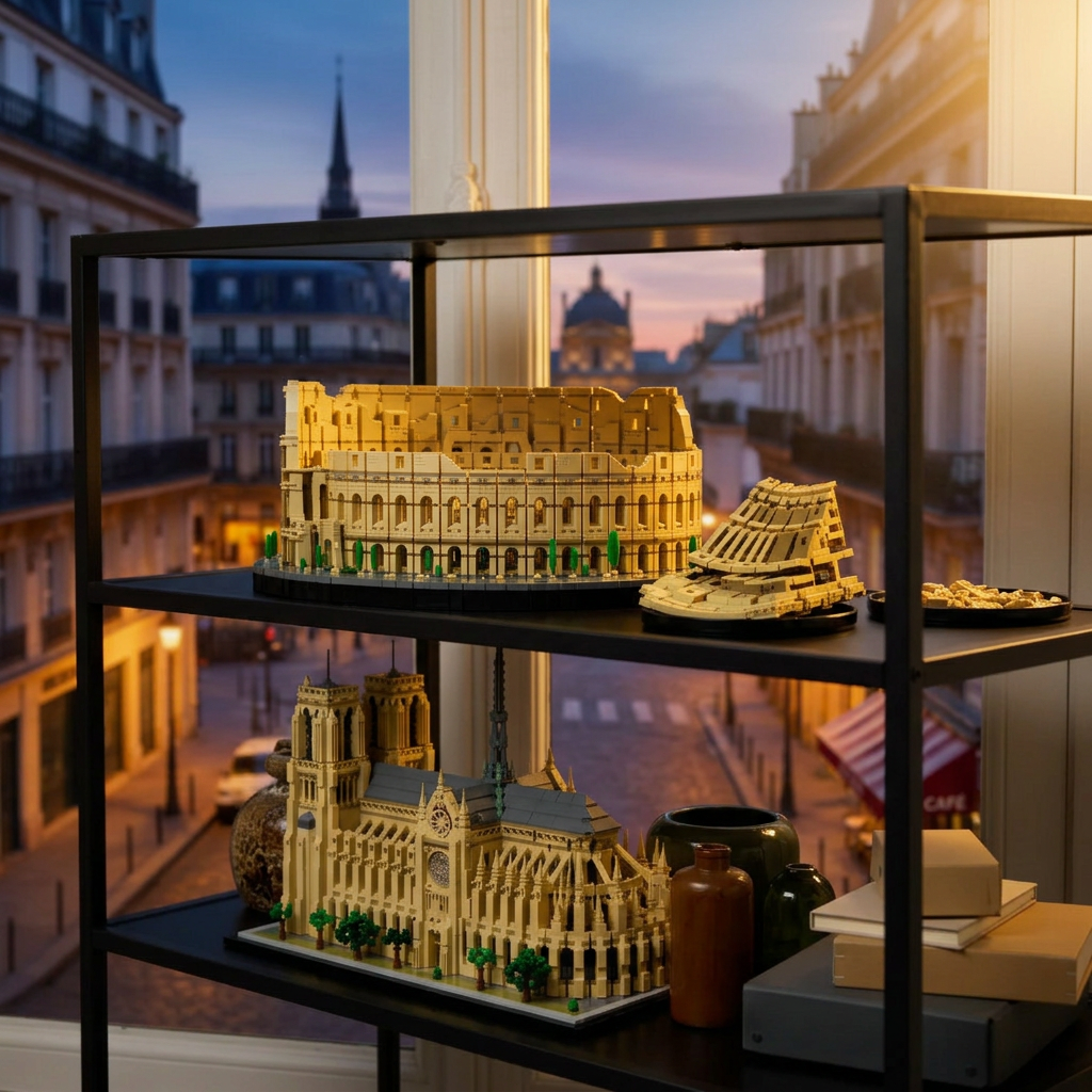 Model van het Romeinse Colosseum – Luxe bouwset (9036 stenen)