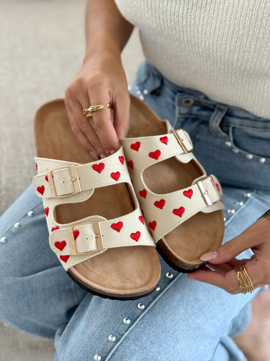 Flavia | Beige sandalen