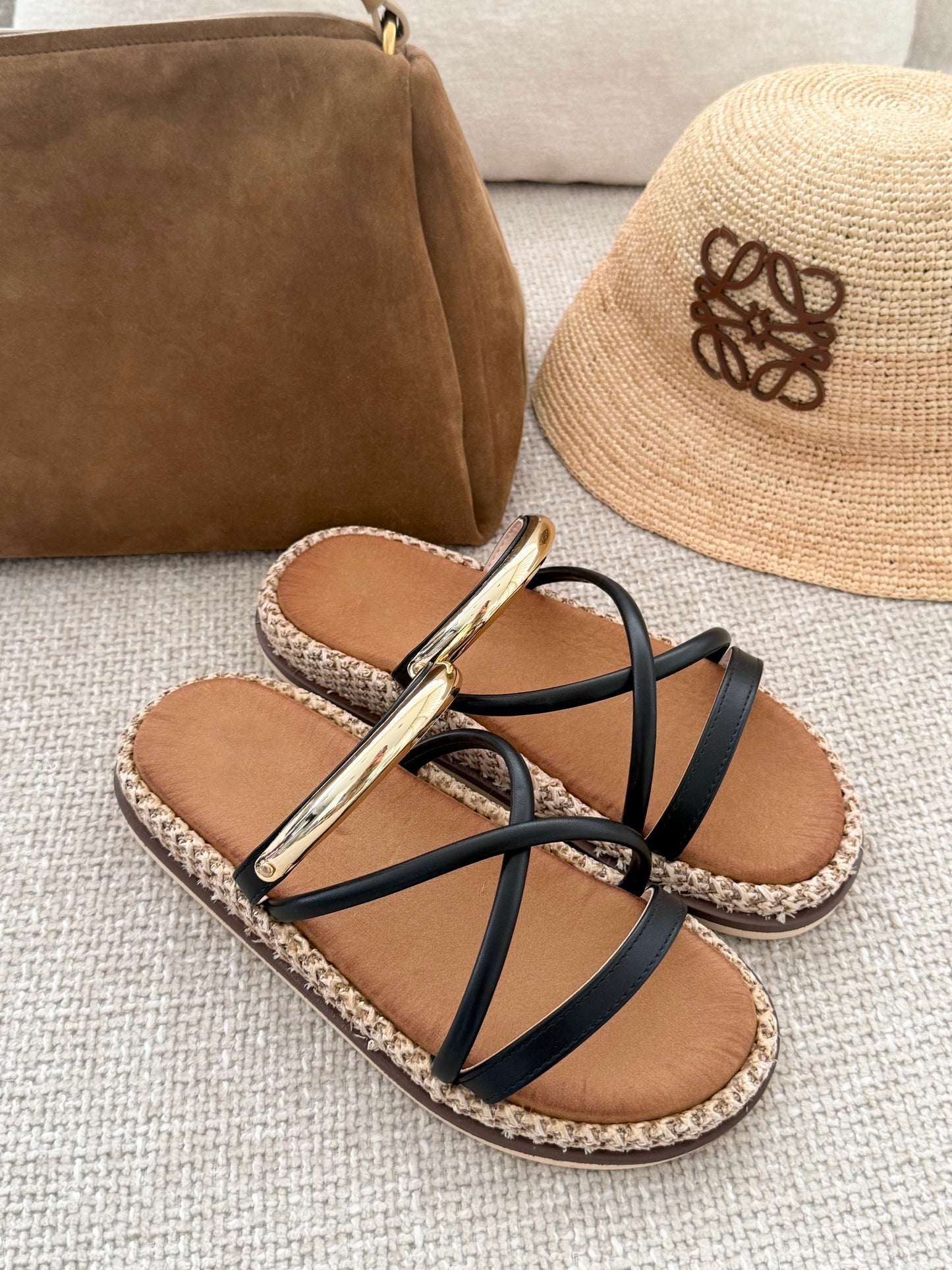 Antonia | Zwarte sandalen