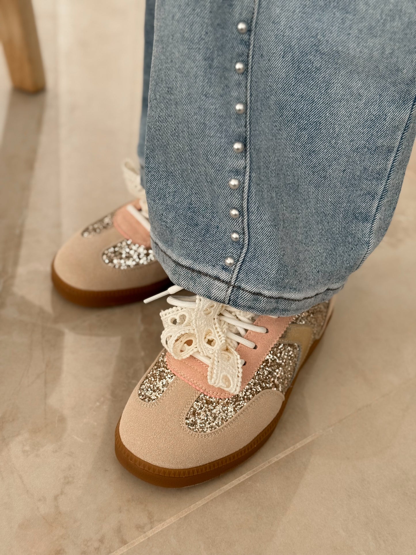 Lys | Roze sneakers