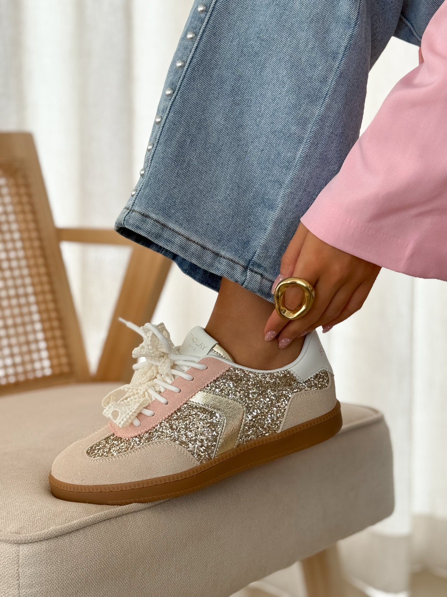 Lys | Roze sneakers