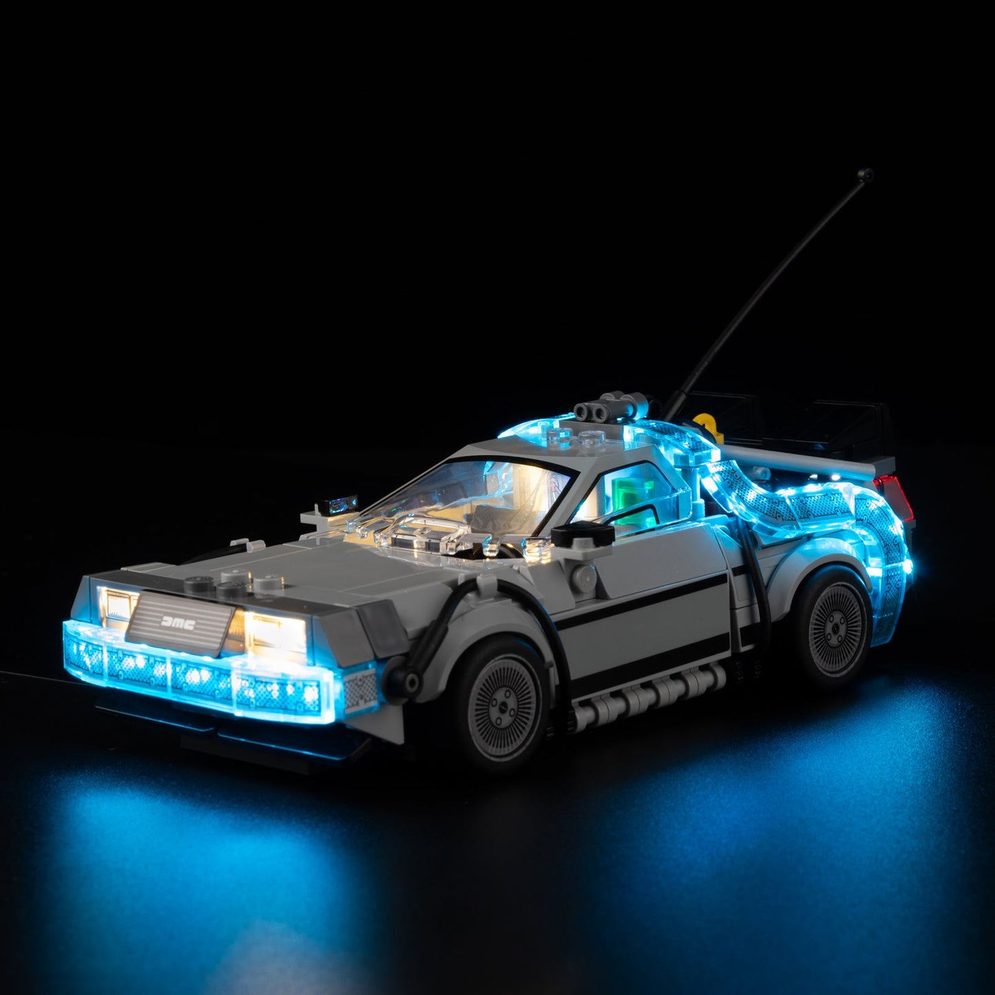 Verlichtingsset voor de tijdmachine uit Back to the Future