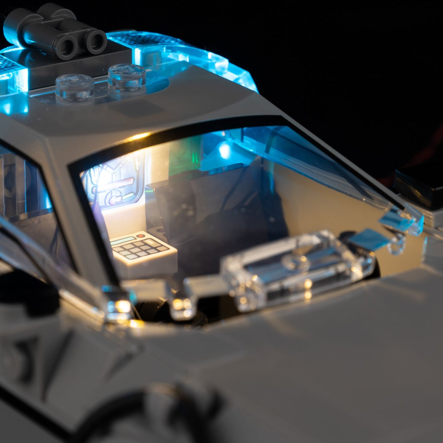 Verlichtingsset voor de tijdmachine uit Back to the Future