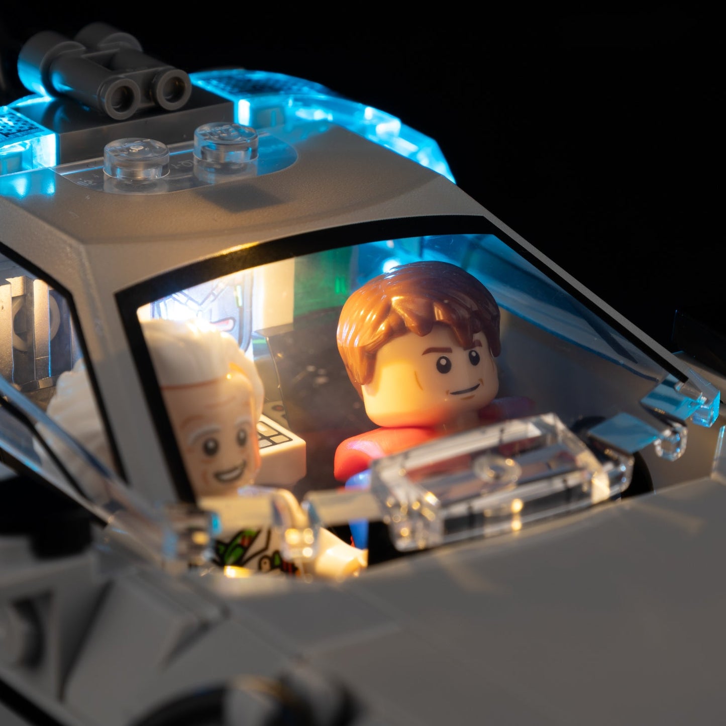 Verlichtingsset voor de tijdmachine uit Back to the Future