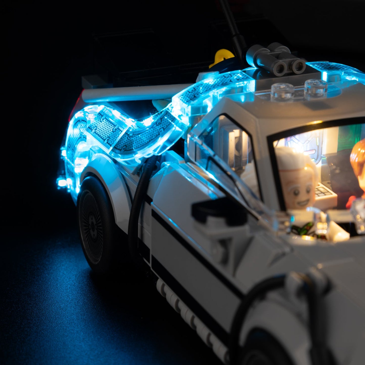 Verlichtingsset voor de tijdmachine uit Back to the Future