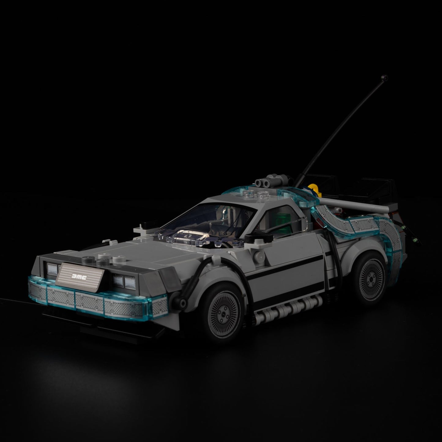 Verlichtingsset voor de tijdmachine uit Back to the Future