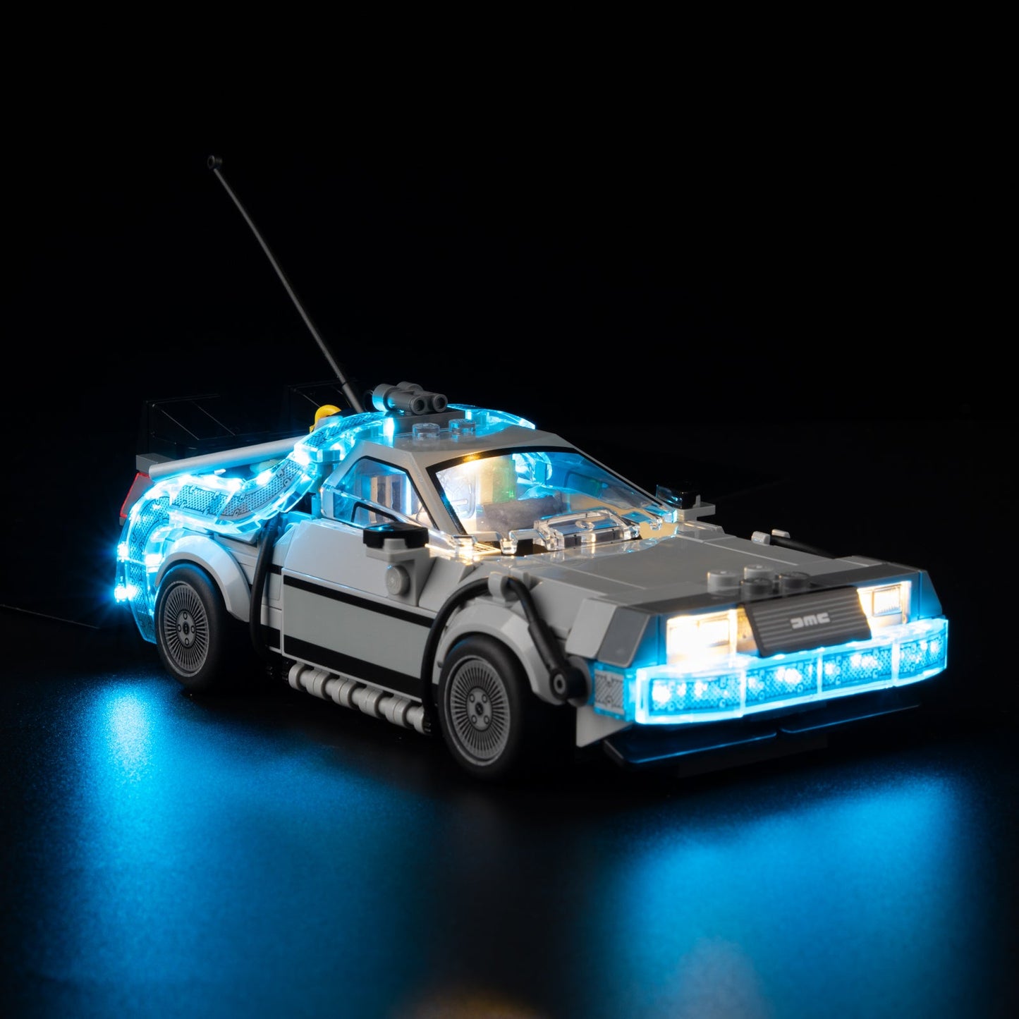 Verlichtingsset voor de tijdmachine uit Back to the Future