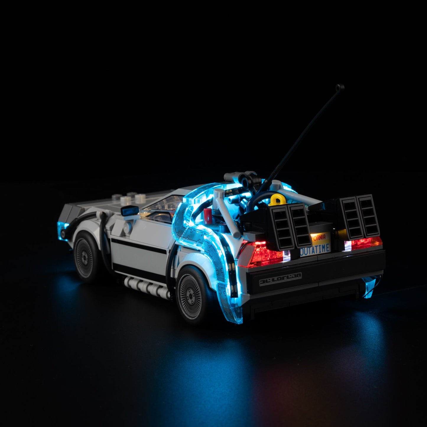 Verlichtingsset voor de tijdmachine uit Back to the Future