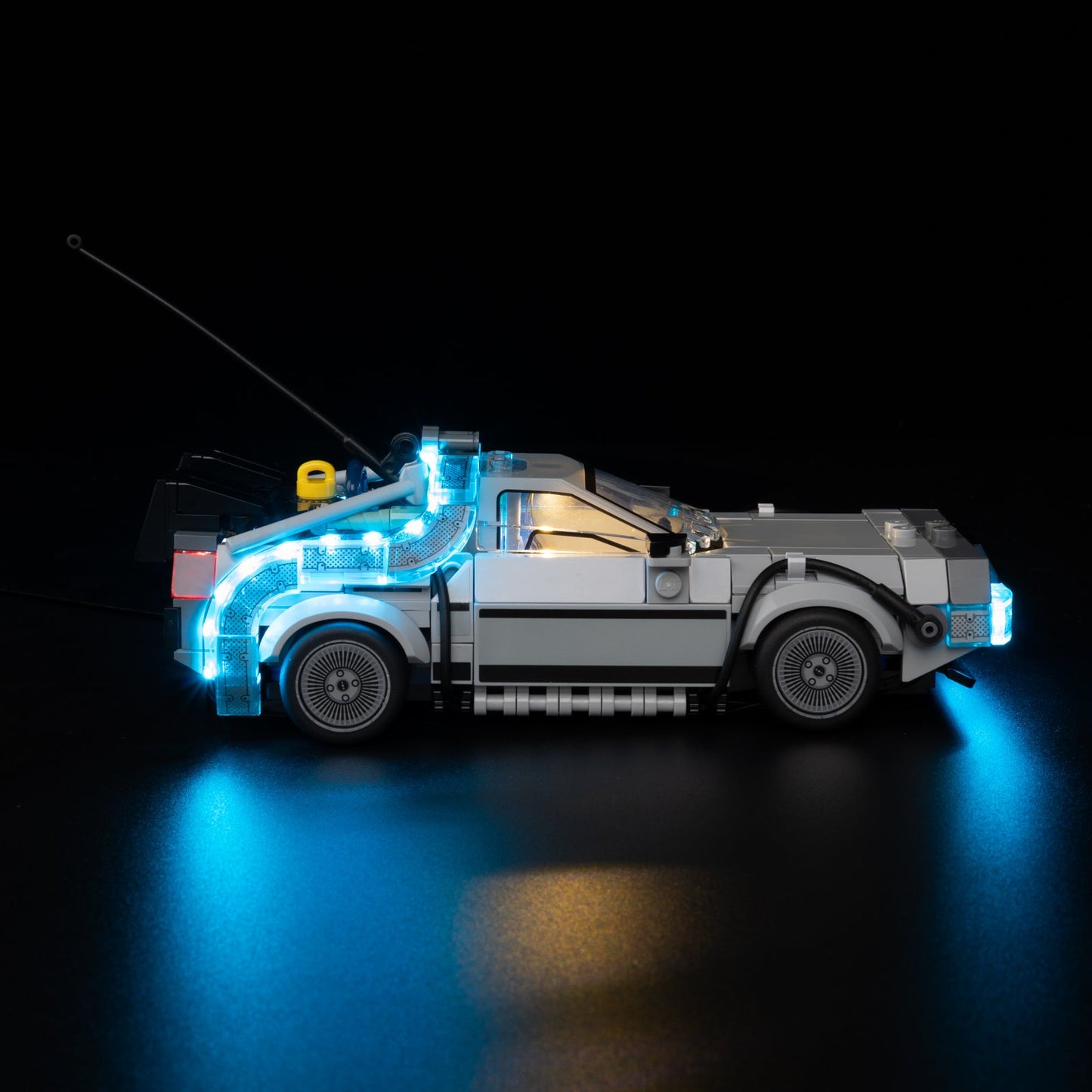 Verlichtingsset voor de tijdmachine uit Back to the Future