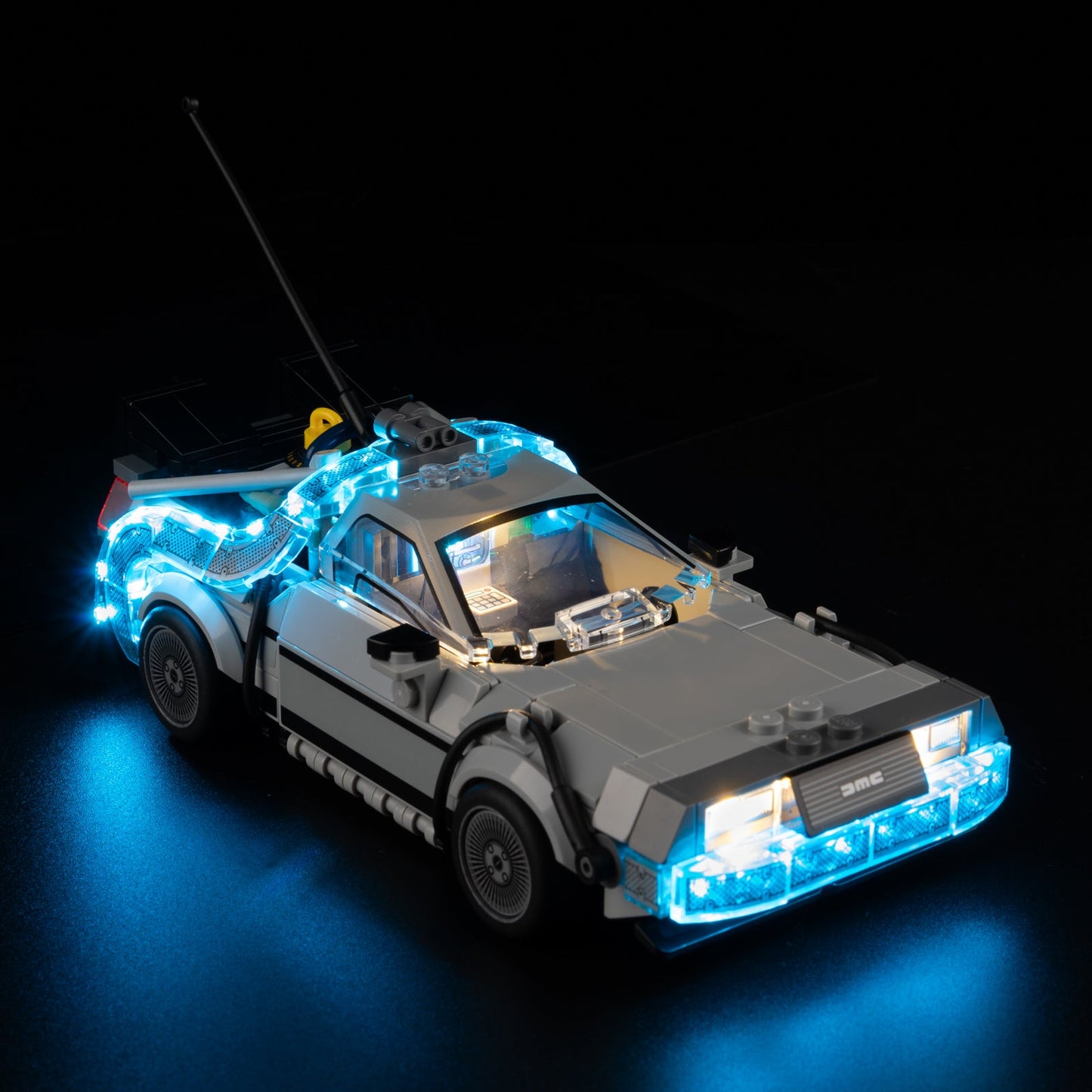 Verlichtingsset voor de tijdmachine uit Back to the Future