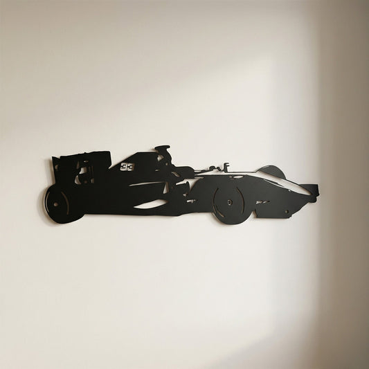 Metalen wanddecoratie - Max Verstappen (nr33)