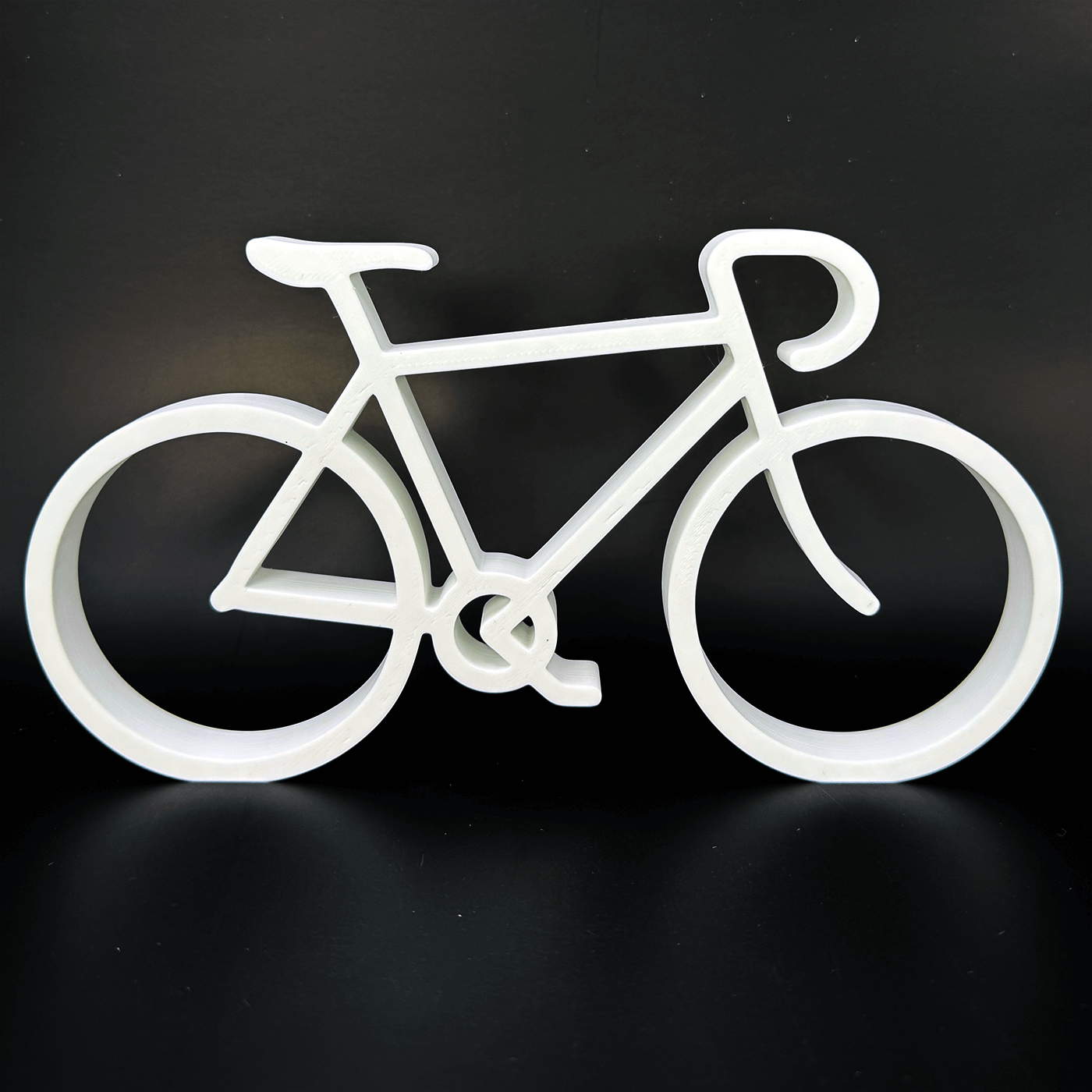 Modern Wielrenfiets decoratie