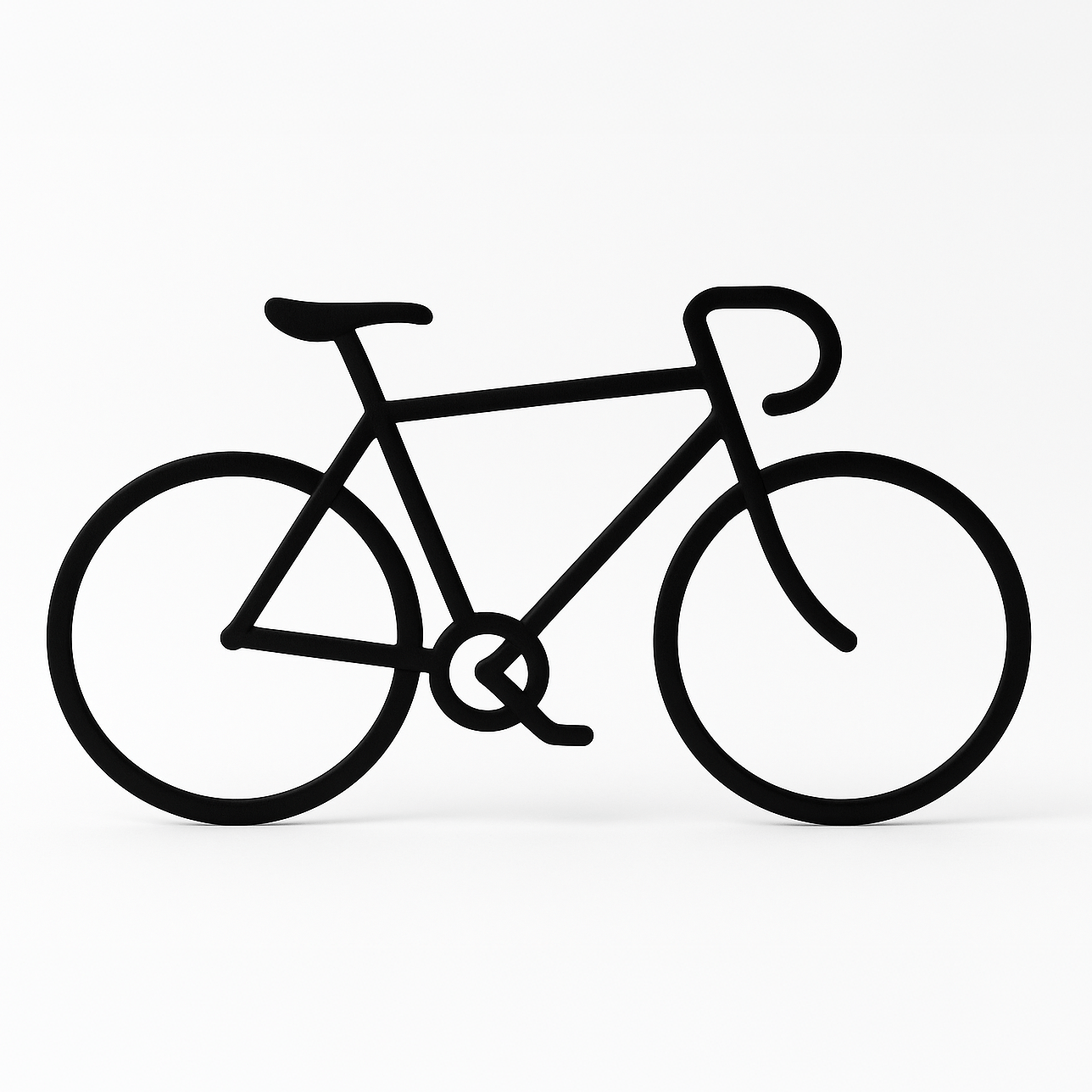 Modern Wielrenfiets decoratie