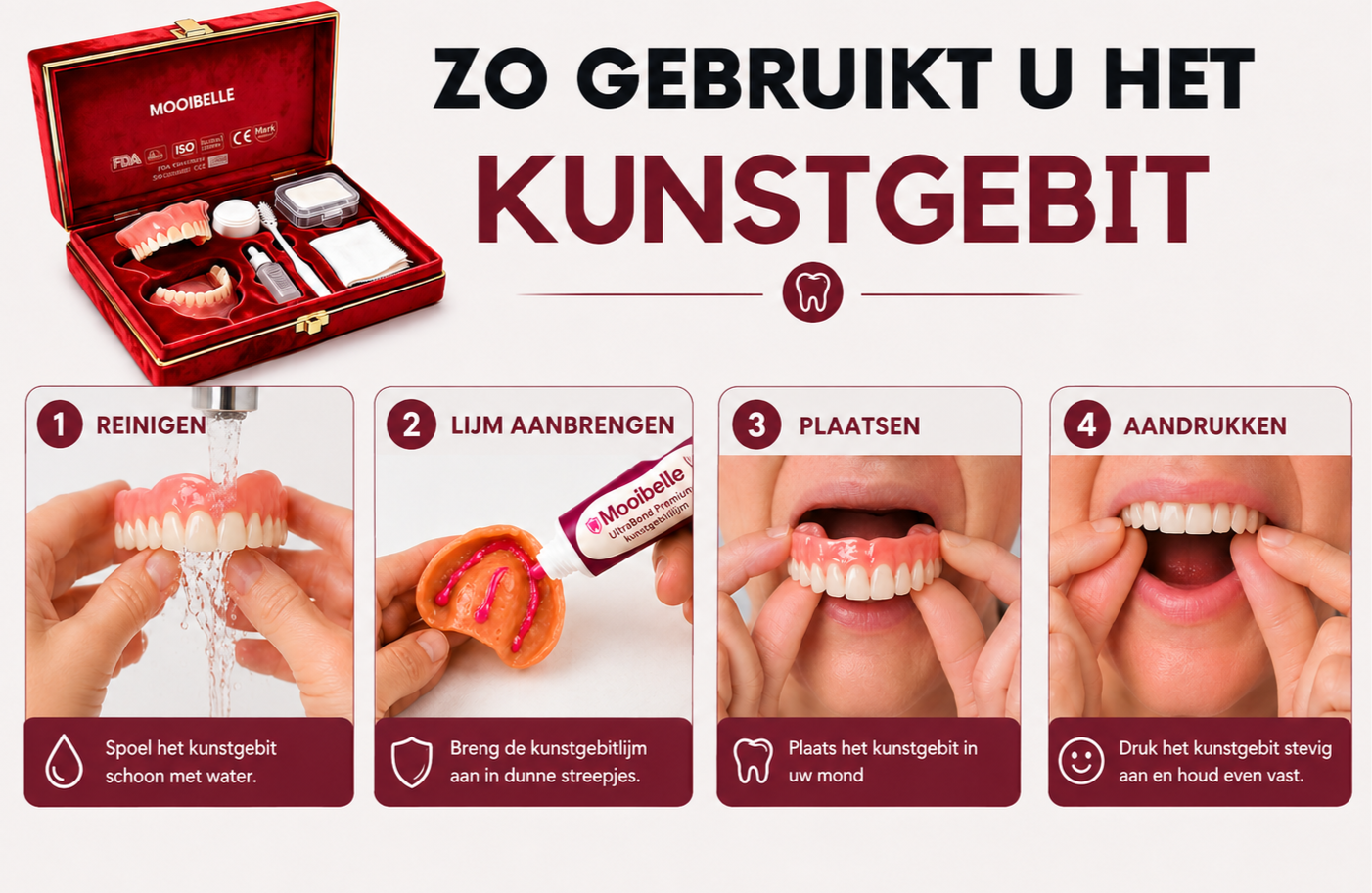 Mooibelle Volledig comfort Kunstgebit