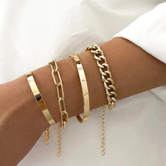 Armbandenset | Goud by Mooibelle