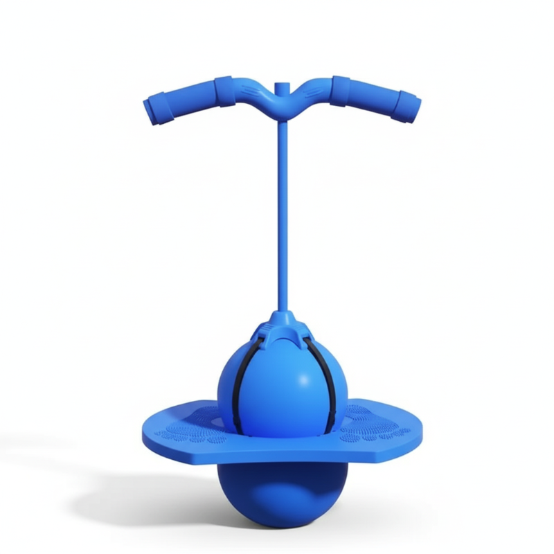 Plezier en fitness gaan altijd door💪 2-in-1 pogo-springer & balansbal