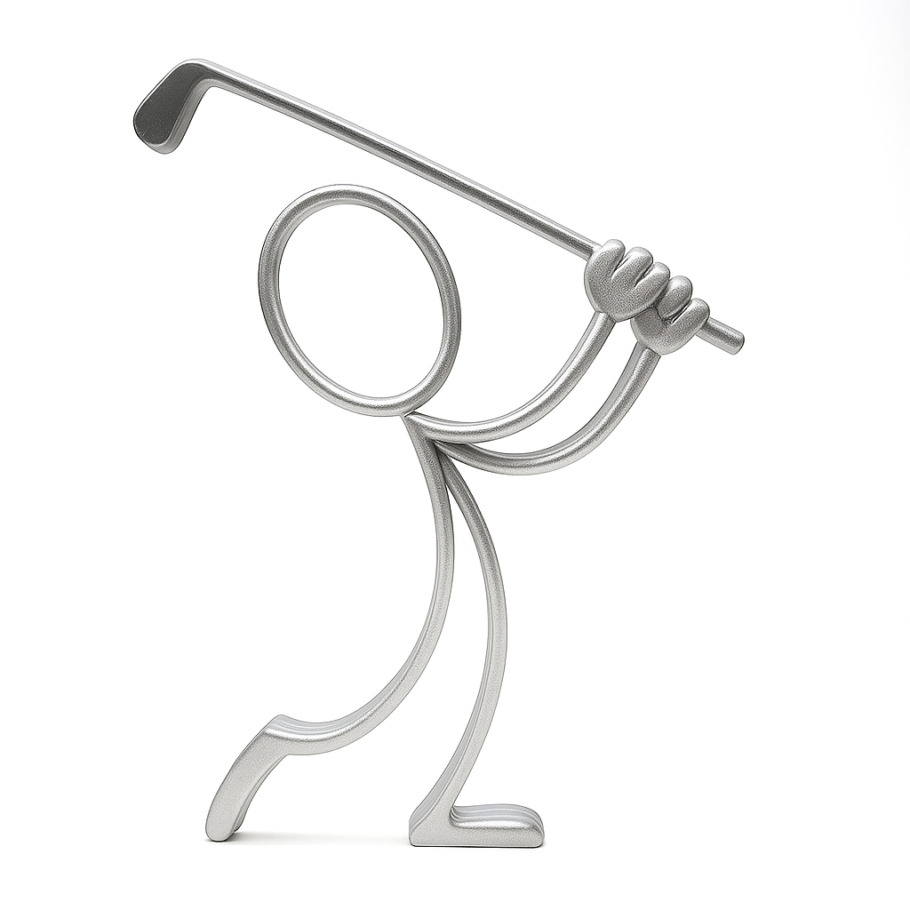 Stickyman Golfer