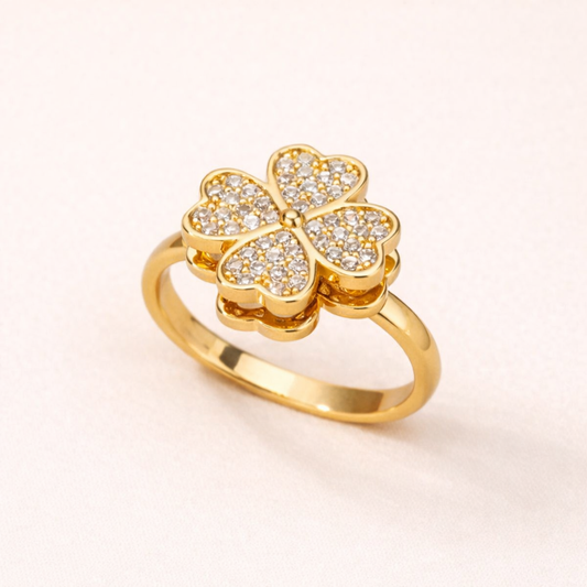 Anti-stressring klavertje